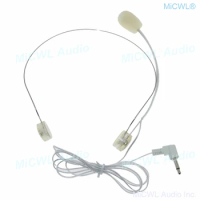MiCWL Portable Condenser Headset Hear wear Microphone for loud-speaker Wireless Mic System PC laptop 3.5mm Mono Jack