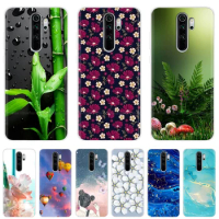 For Redmi Note 8 Pro Case Ginkgo Leaf Bamboo Silicone Back Cover For Xiaomi Redmi Note8 Pro Phone Cases 6.53" Coque Protective