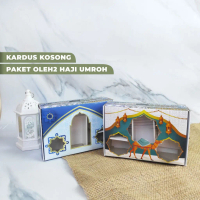 Dus Kosong Oleh-Oleh Umroh Haji Custom Box Model Ukuran 5 Sekat Tebal / Custom Box Packaging