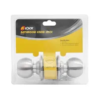 K-lock Handle Pintu Bulat Kamar Mandi Classic - Silver