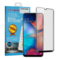 CITY BOSS For Samsung Galaxy A20 / A30 / A40s / A50 霧面防眩鋼化玻璃保護貼-黑