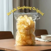 KERIPIK KRIPIK SINGKONG ASIN KILOAN - 250 GR