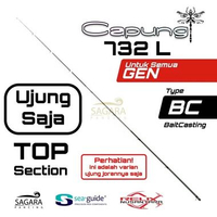 SN - Joran Capung 622 | 632 | 662 | 702 | 732 | 762 | 832 | 902 | 1032 Capung GEN 4 Top Section Capu