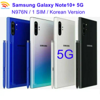 Samsung Galaxy Note10 Plus Note10+ 5G N976N 90% New 6.8" 12GB RAM 256GB ROM Exynos NFC Octa Core Original 5G