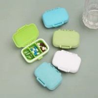 Mini Portable Pills Organizer Case 3 Grids PillBox Tablet Storage Container Weekly Medicine Pill's Box Pill Case Drug Dispense