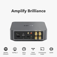 Amp: Multiroom Streaming Amplifier with AirPlay 2, Chromecast, HDMI &amp; Voice Control | Stream Spotify