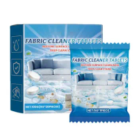 Sofa Cleaning Tablet Extra Strength Fabric Protector Tablet Multifunctional Fast &amp; Effective Couch Cleaner Tablet For Carpets