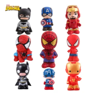 Cute Marvel Figures Anime Spiderman Iron Man America Captain America Hulk Avengers Originality Piggy Bank Kid Action Figure Gift