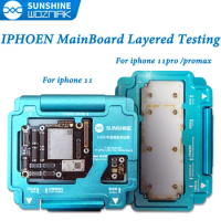 SUNSHINE MainBoard Layered Testing Frame For IPhone11 11 PRO MAX PCB Welding Platform Motherboard Test Repair Fixture
