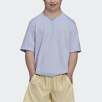Adidas Club Logo Tee HR7888 男 短袖 上衣 T恤 經典 休閒 國際版 舒適 棉質 藍紫