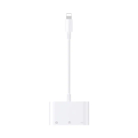 【biaze】蘋果OTG轉接頭 支持充電聽歌 Lightning+USB+3.5mm音頻轉換三合一