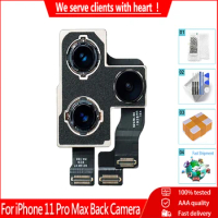 ORI Back Camera For iphone 11 Pro Max Back Camera Rear Main Lens Flex Cable Camera Repair Parts