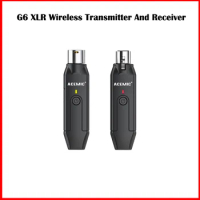ACEMIC G6 Wireless System For Dynamic Microphone Wired To Wireless Microphone XLR Wireless Transmitter And Receiver Plug-in Mic