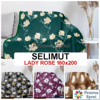 Lady Rose - Selimut Bulu Halus Tebal 160x200