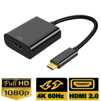 USB C to HDMI 4K 60Hz Type C to VGA DVI Displayport cable converter for Apple Macbook pro Air Mini Dell XPS15 13 Lenovo Asus HP