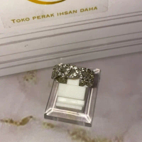 cincin full mata huruf s ukuran 13
