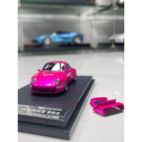 โมเดลรถอัลลอยด์แบบเปิดประทุนสไตล์ปอร์เช่ รุ่น 993 remastered สเกล 1:64 จากซีรีส์ Gunther (Porsche SW