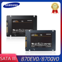 SAMSUNG 2.5'' SATA SSD 870 Evo 1T 500GB 250GB nternal Solid State Drive High Speed Storage Disk 870QVO 4T 2T For Laptop Desktop