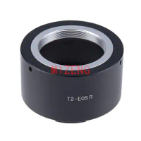 T2-EOSR Adapter Ring for T2 T mount Lens to canon eosr R3 R5 R6 R7 r50 RP EOS.R RF mount full frame camera
