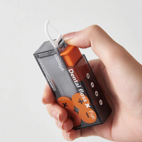 Dispenser Floss, Mengandungi 10Pcs Floss, Kotak Penyimpanan Floss, Boleh Isi Semula Auto, Floss Penj