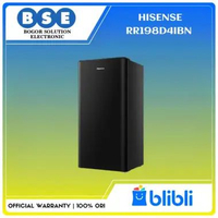 Kulkas Hisense RR-198D4IBN Hisense kulkas 1 Pintu RR198D4IBN 158 Liter