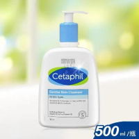 Cetaphil 舒特膚 溫和潔膚乳500ml X1入(洗臉.洗面乳.沐浴乳.臉部身體適用)