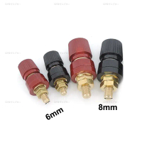 M6 plug 6mm 8mm Brass Stud Binding Post Premium Blocks Power Junction Connector Replacement Terminal