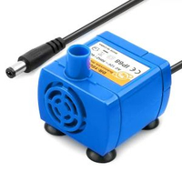 內地直送 - 亚马逊爆款宠物饮水机方形水泵USB直流感应水位LED缺水自动断电