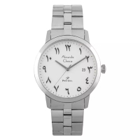 Alexandre Christie Jam Tangan Pria Alexandre Christie AC 1007 MD BSSSLBA Men Silver Arabic Dial St S