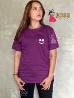 LADIS T-SHIRT [ MARSHMELLO ] 100% Cotton Women's T-shirt Summer Oversize 4XL Loose New Korean Cartoo