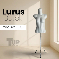 MANEKIN LURUS BUTHEK + KAKI BESI / MANEKIN SET / MANEKIN MURAH