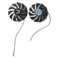 GPU Cooler Fan for ZOTAC 3060 Ti Twin VGA Fan Graphics Card Cooling 4Pin 12V Dropship