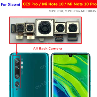 Original Tested Work Full Big Rear Back Camera For Xiaomi Mi CC9 Pro Note 10 Note10 Pro Flex Cable Replacement 108MP