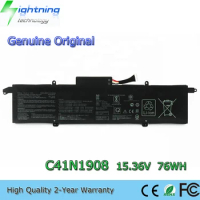New Genuine Original C41N1908 15.36V 76Wh Laptop Battery for Asus ROG Zephyrus G14 GA401IU GA401IV GA401II