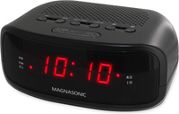 [4美國直購] Magnasonic EAAC200 黑 (SONY ICF-C318 收音機電子鬧鐘 取代款) 套房 民宿 Digital AM/FM Clock Radio