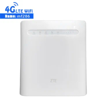 Unlocked ZTE MF286 mf286d 4G LTE Router Wifi With 4G CPE Routers WiFi Hotspot Router with Sim Card Slot 2pcs antennas