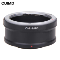 OM-M4/3 Adapter Ring for Olympus Om Lens To Micro 4/3 M43 Camera Body for Oly Mpus Om-d E-m5 E-pm2 E-pl5 Gx1 Gx7 Gf5 OM