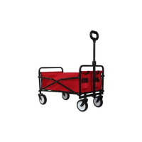 Outdoor Trailer Folding Camp Cart Trolley Grocery Shopping Express Shopping Camping Camping Fishing Stall