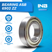 [Min 5 Biji] Laker Bearing 6902 ZZ ASB Bearing Pully Beat Pcx en As Supra X 125 INB SEMARANG