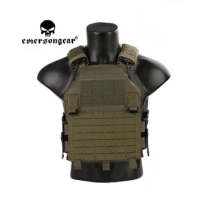 Emerson LVAC Lightweight Quick Release Laser Cutting MOLLE Assault Tactical Vest W/ROC Hunting Airsoft Gear
