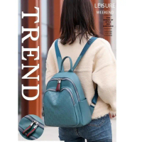 bagstore31 G2602 TAS RANSEL FASHION WANITA IMPORT BACKPACK SEKOLAH KULIAH KERJA 1KG MUAT 2PCS