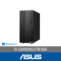 【ASUS 華碩】i5 六核電腦(i5-12500/8G/1TB SSD/W11/H-D900MD-512500038W)