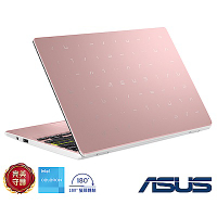 ASUS E210KA 11.6吋筆電 (Intel Celeron N4500/4GB/64G eMMC/玫瑰金/WIN11 HOME S)