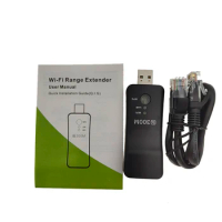 Universal USB TV WiFi Dongle Adapter 300Mbps Wireless Network Card RJ45 Wifi Repeater For WPS Samsung LG Sony Smart TV