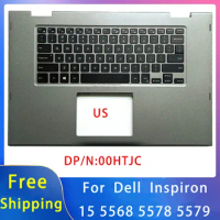 New For Dell Inspiron 15 5568 5578 5579;Replacemen Laptop Accessories Palmrest/US Keyboard 00HTJC