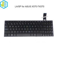 Genuine SP/LA Latin Spanish Laptop Keyboard For ASUS Vivobook X570 YX570 FX570 K570UD X570U X570ZD X570DD YX570ZD 0KNB0-510SRU00