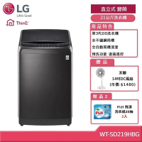LG 樂金 WT-SD219HBG 21公斤直立式變頻洗衣機 第3代DD洗 贈基本安裝 (獨家送雙好禮)客約賣場