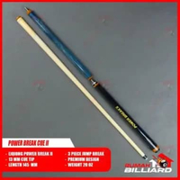 STICK BILLIARD - BILLIARD CUE - POWER BACK II - JUMP BREAK CUE GREEN