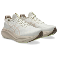 asics 亞瑟士 慢跑鞋 女鞋 運動鞋 緩震 GEL-NIMBUS 27 白奶茶 1012B753-102