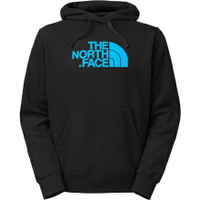 美國百分百【The North Face】帽T 連帽 TNF T恤 北臉 長袖 厚綿 黑色 水藍 S M號 B955